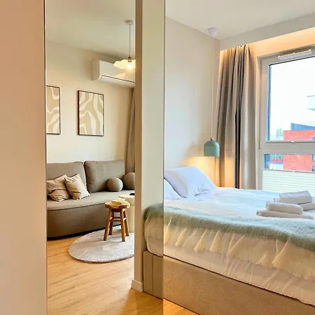 Komfortowy Przy Plazy Z Klimatyzacja I Parkingiem *