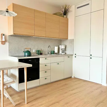 Komfortowy Przy Plazy Z Klimatyzacja I Parkingiem Гданьск