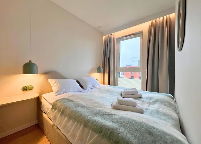 Apartamento Komfortowy Przy Plazy Z Klimatyzacja I Parkingiem Gdańsk