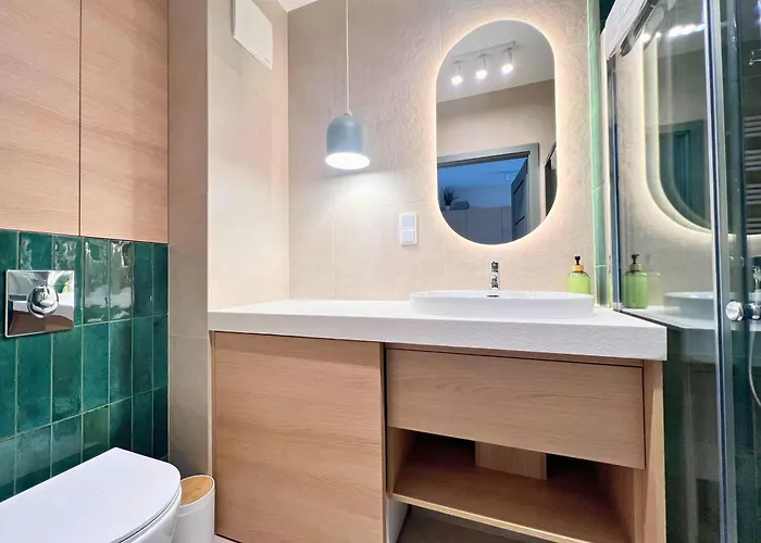 Apartamento Komfortowy Przy Plazy Z Klimatyzacja I Parkingiem