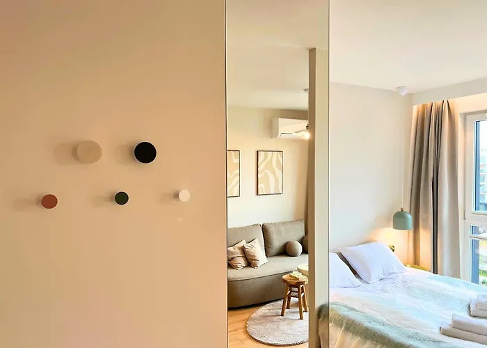 Komfortowy Przy Plazy Z Klimatyzacja I Parkingiem *