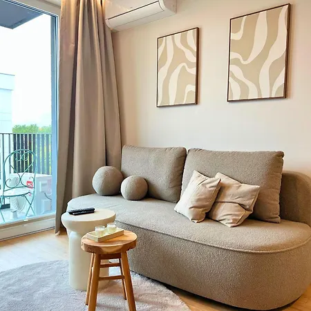 Komfortowy Przy Plazy Z Klimatyzacja I Parkingiem アパート グダニスク