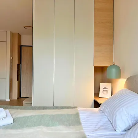 アパート Komfortowy Przy Plazy Z Klimatyzacja I Parkingiem